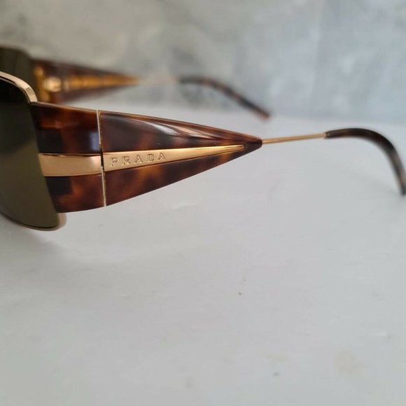 NEW PRADA Designer Black Sunglasses SPR 55H - Picture 4 of 5